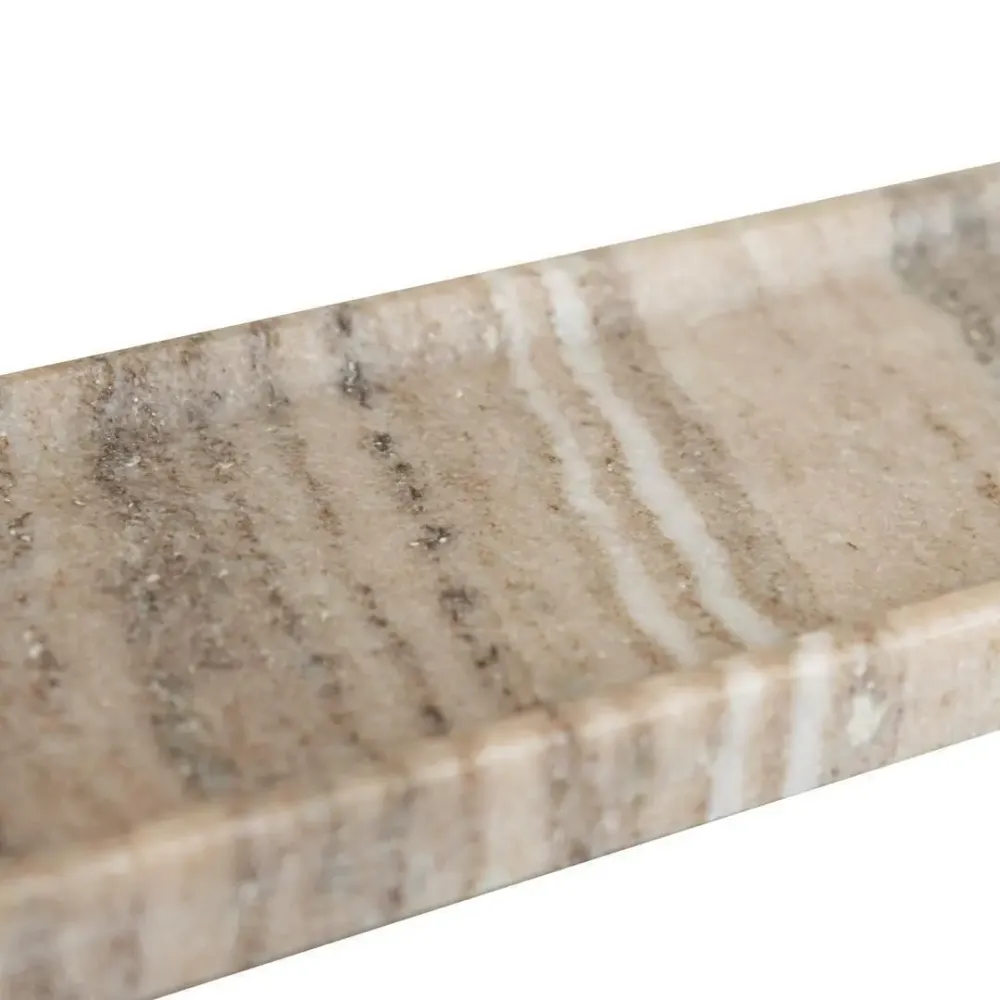 Decorative objects - Treneer Beige Tray - RV  ASTLEY LTD