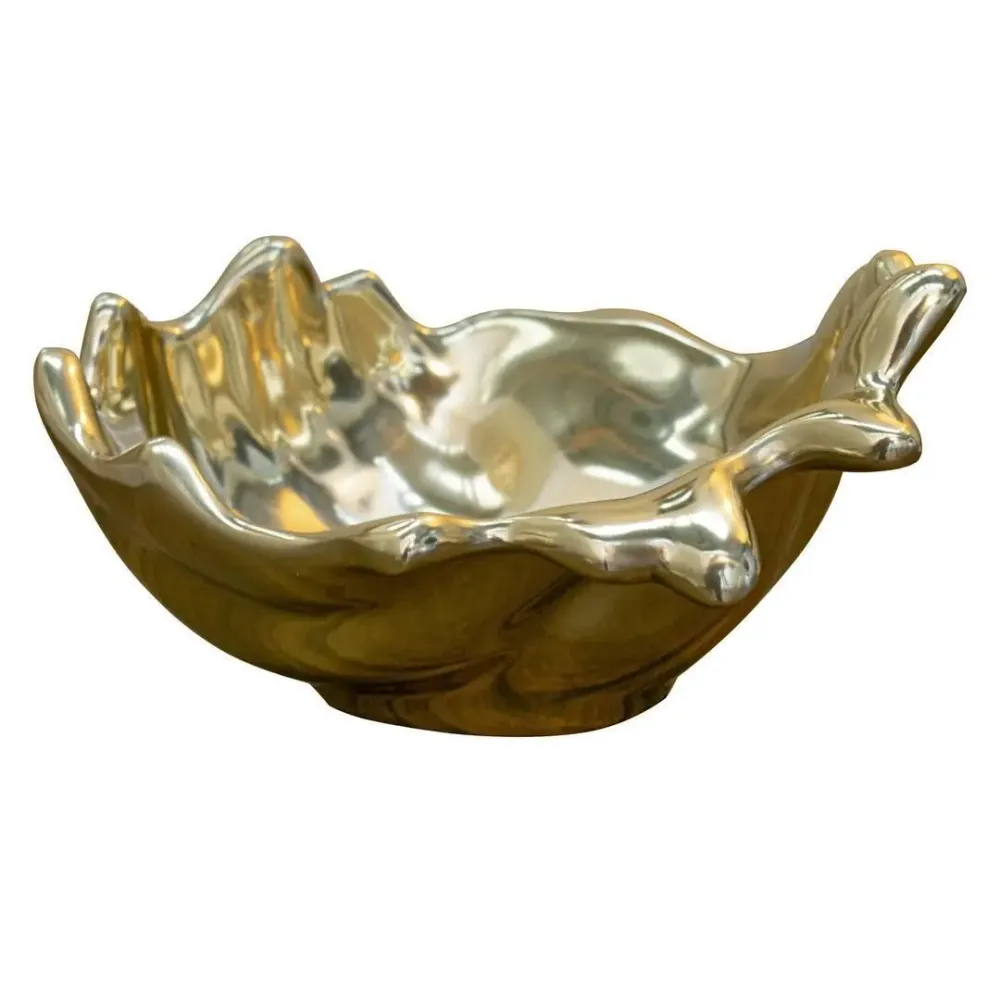 Decorative objects - Jude Small Polished Bowl - RV  ASTLEY LTD