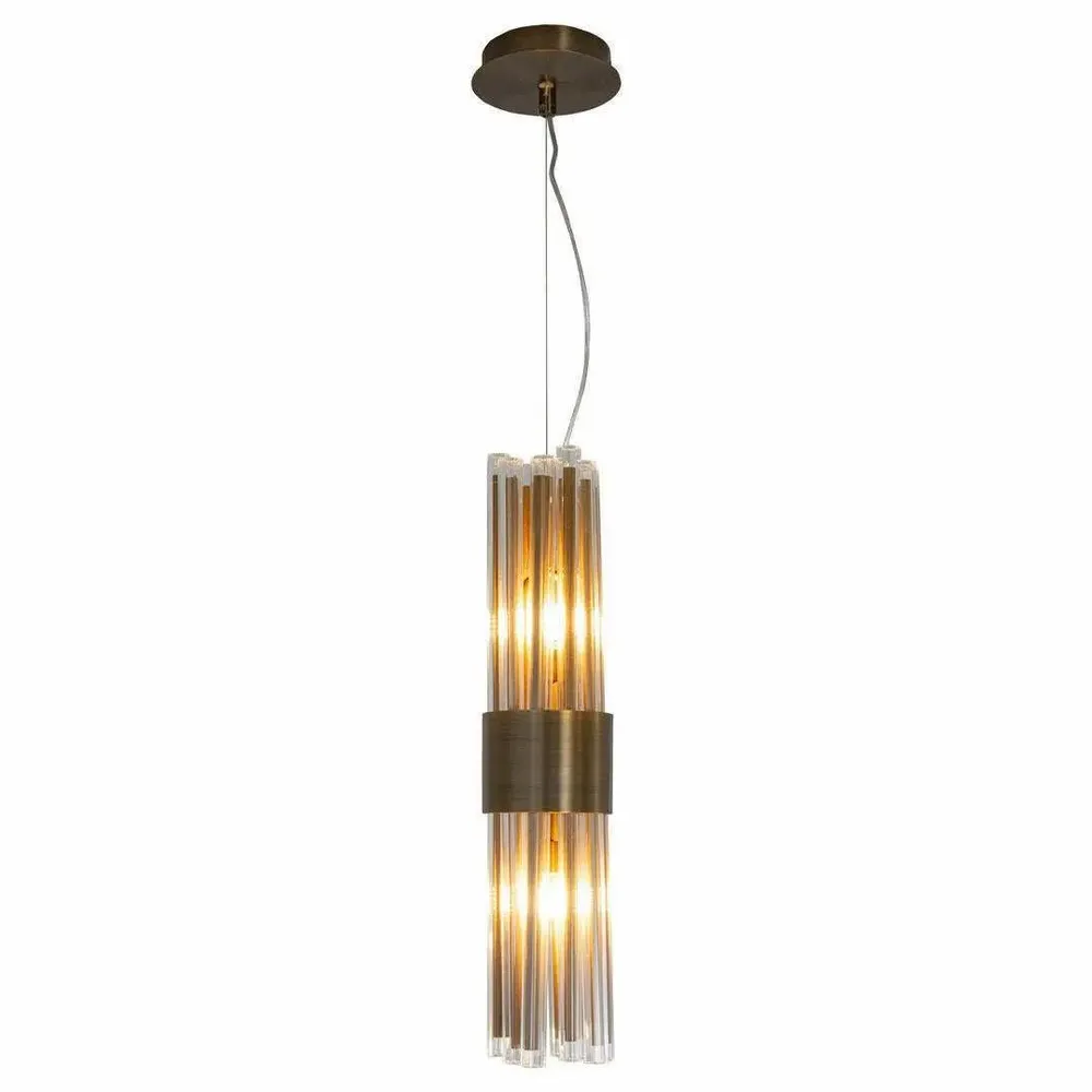 Plafonniers - Colmar Pendentif ancien en laiton - RV  ASTLEY LTD