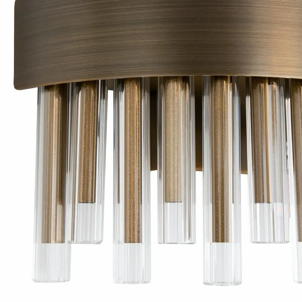 Appliques - Colmar Large lampe murale ancienne en laiton - RV  ASTLEY LTD