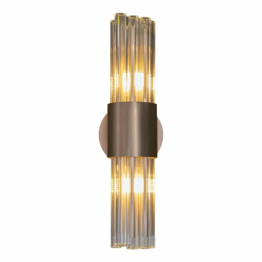 Appliques - Colmar Lumière murale en bronze tamisé brossé - RV  ASTLEY LTD