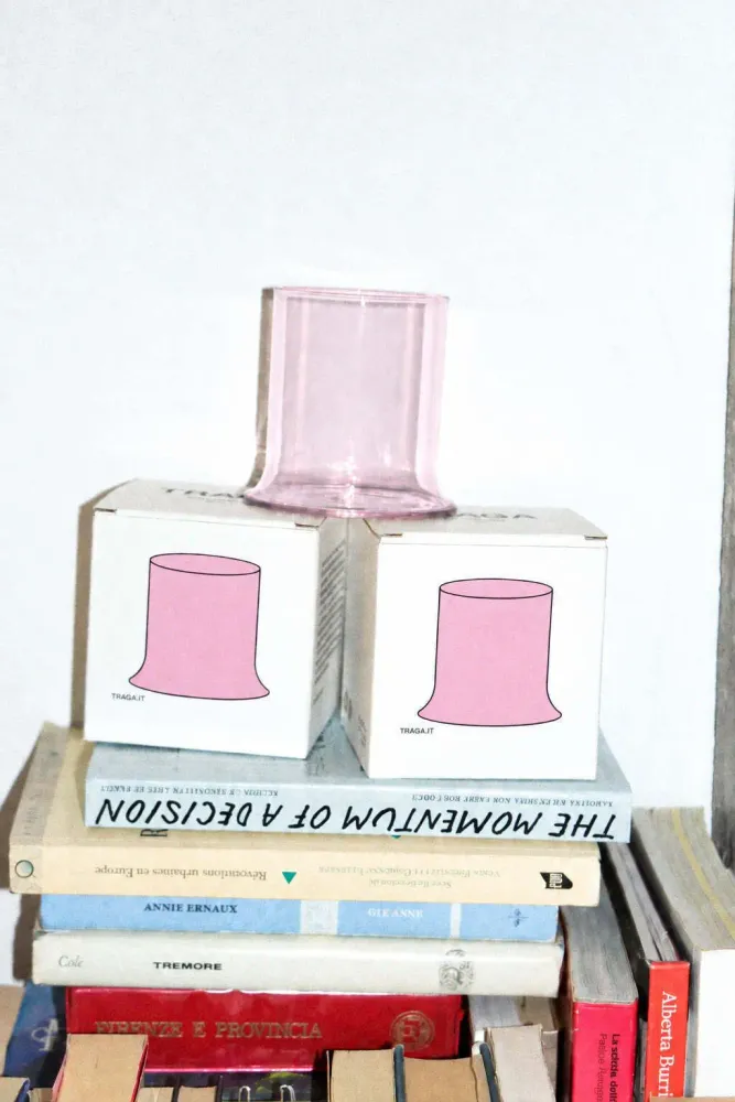 Glass - Melt Glass - Pink - TRAGA