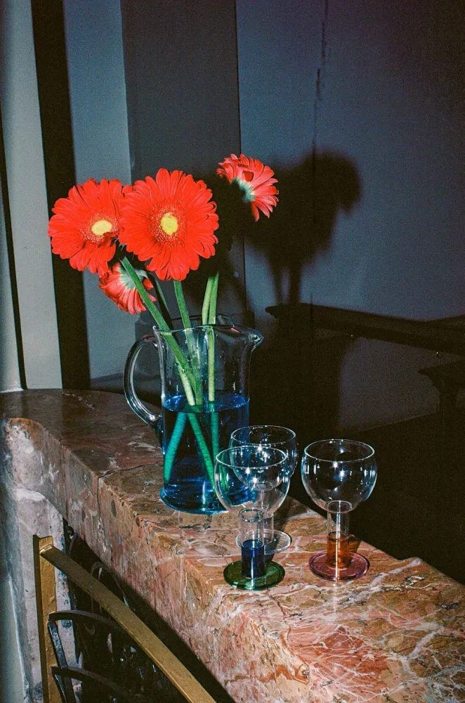 Glass - Wine Candle Glass - Set of 2 - Eclipse - TRAGA