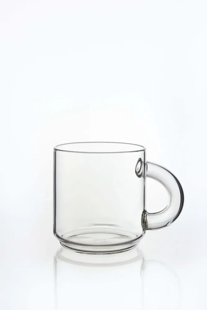 Glass - Mario Mug - Clear - TRAGA