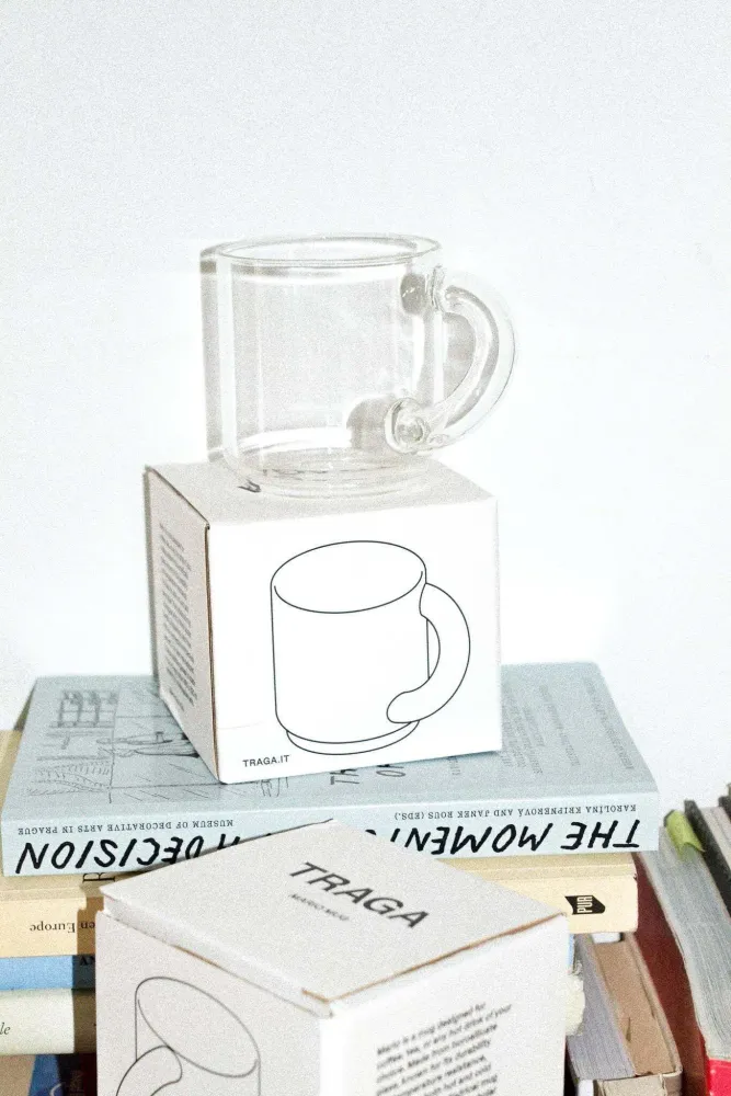 Glass - Mario Mug - Clear - TRAGA