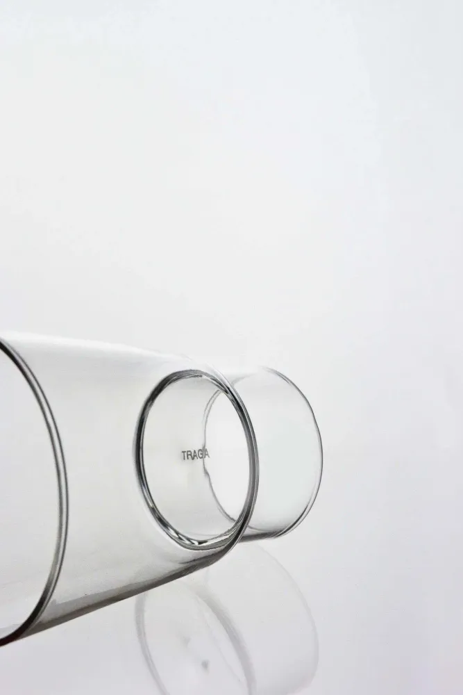 Glass - Podio Cup - Clear - TRAGA