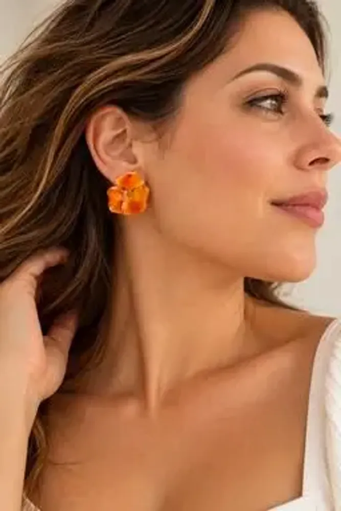 Bijoux - Boucles d'oreilles Amber Viola - V UNIQUENESS FINE GREEK JEWELRY