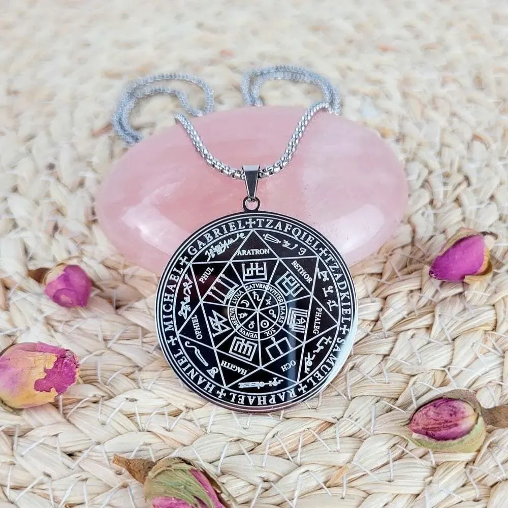 Jewelry - Seal of the 7 Archangels pendant - MANDALASHOP