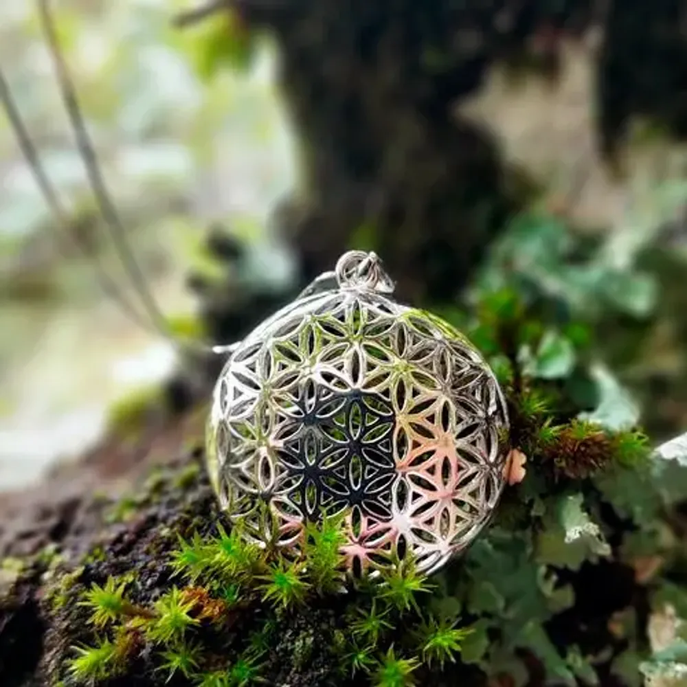 Jewelry - Flower of Life Pendant - MANDALASHOP