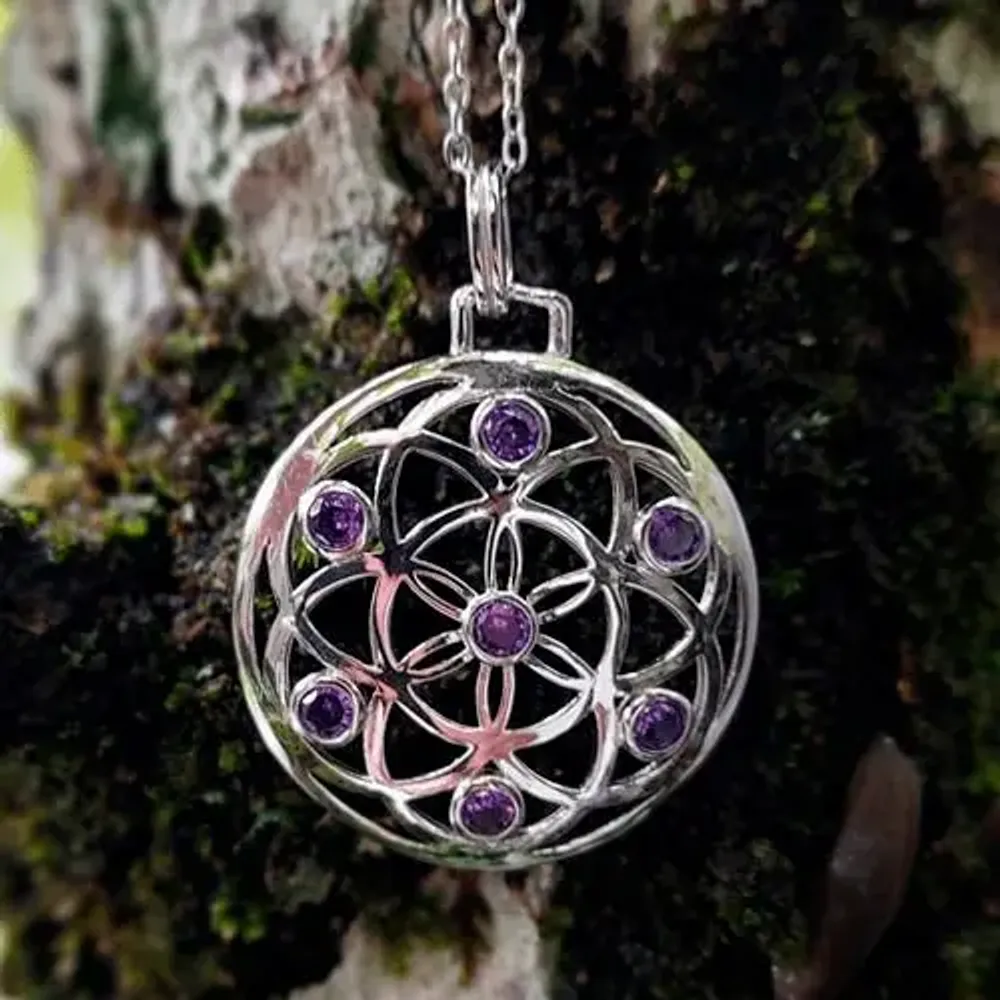 Jewelry - Seed of Life Pendant - MANDALASHOP