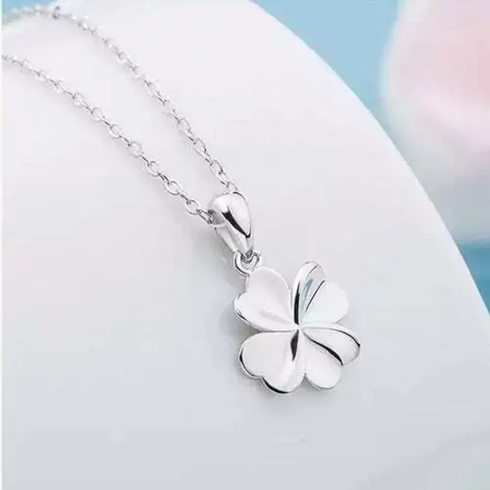 Bijoux - Pendentif trèfle à 4 feuilles - MANDALASHOP
