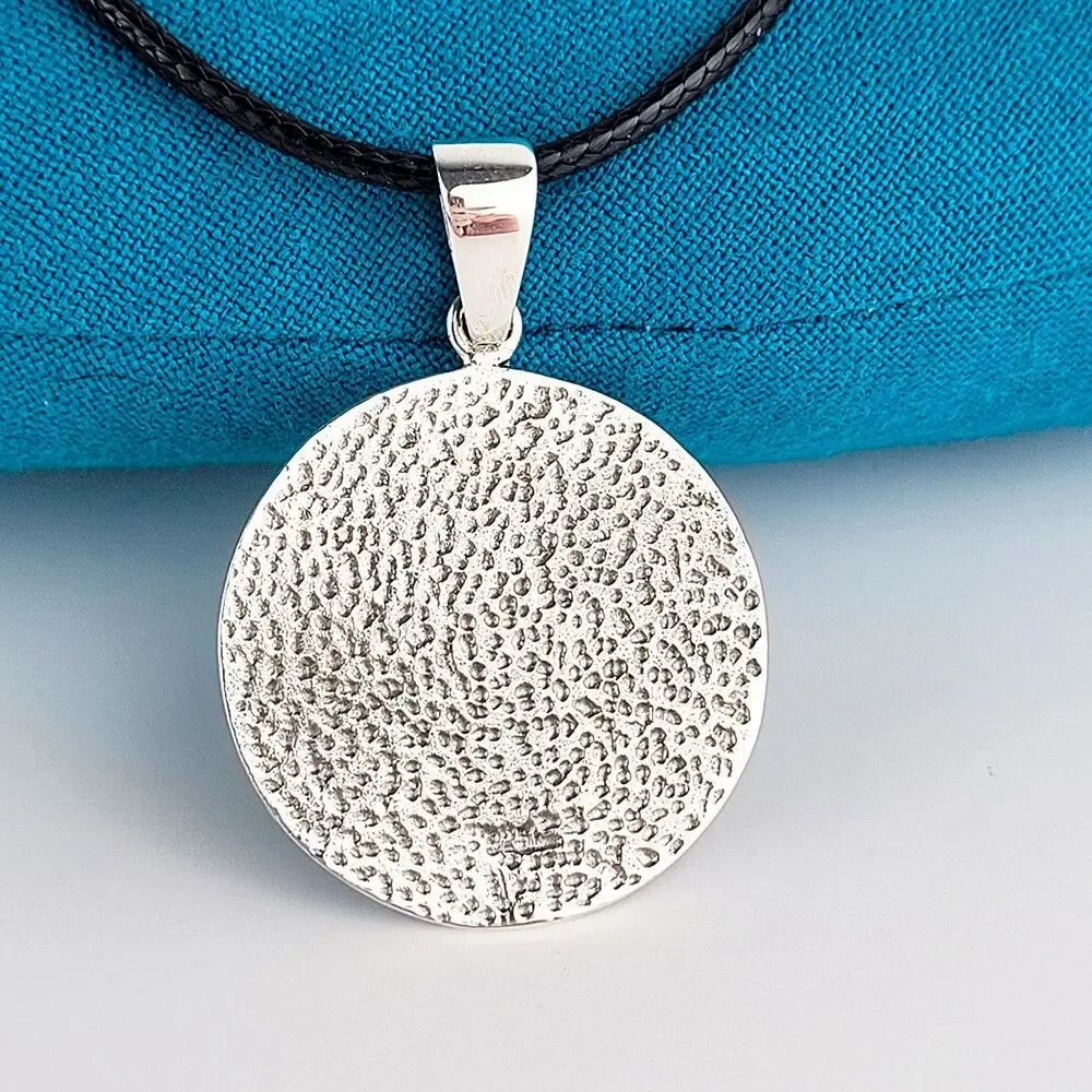 Bijoux - Pendentif Vegvisir en argent 925 - MANDALASHOP