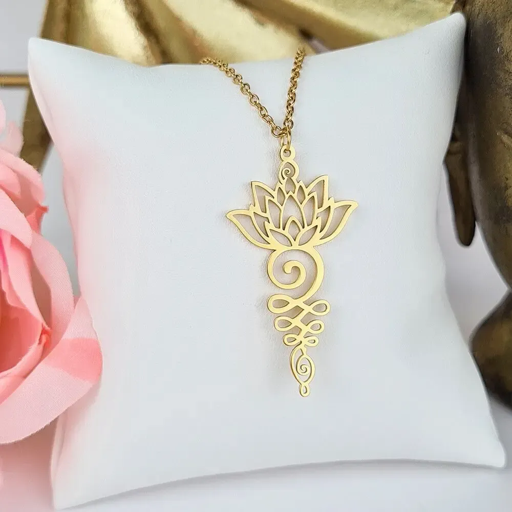 Jewelry - Unalome Yoga Pendant - MANDALASHOP
