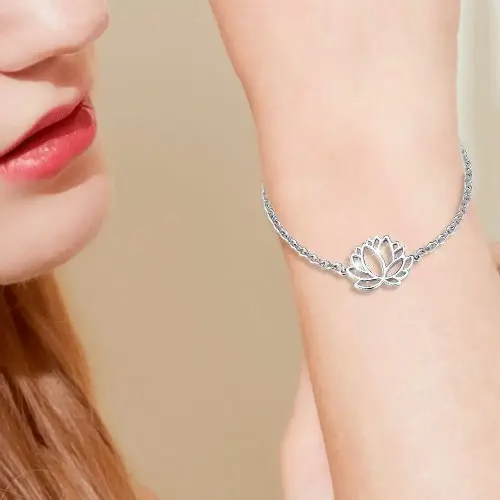 Jewelry - Lotus Flower Bracelet - MANDALASHOP