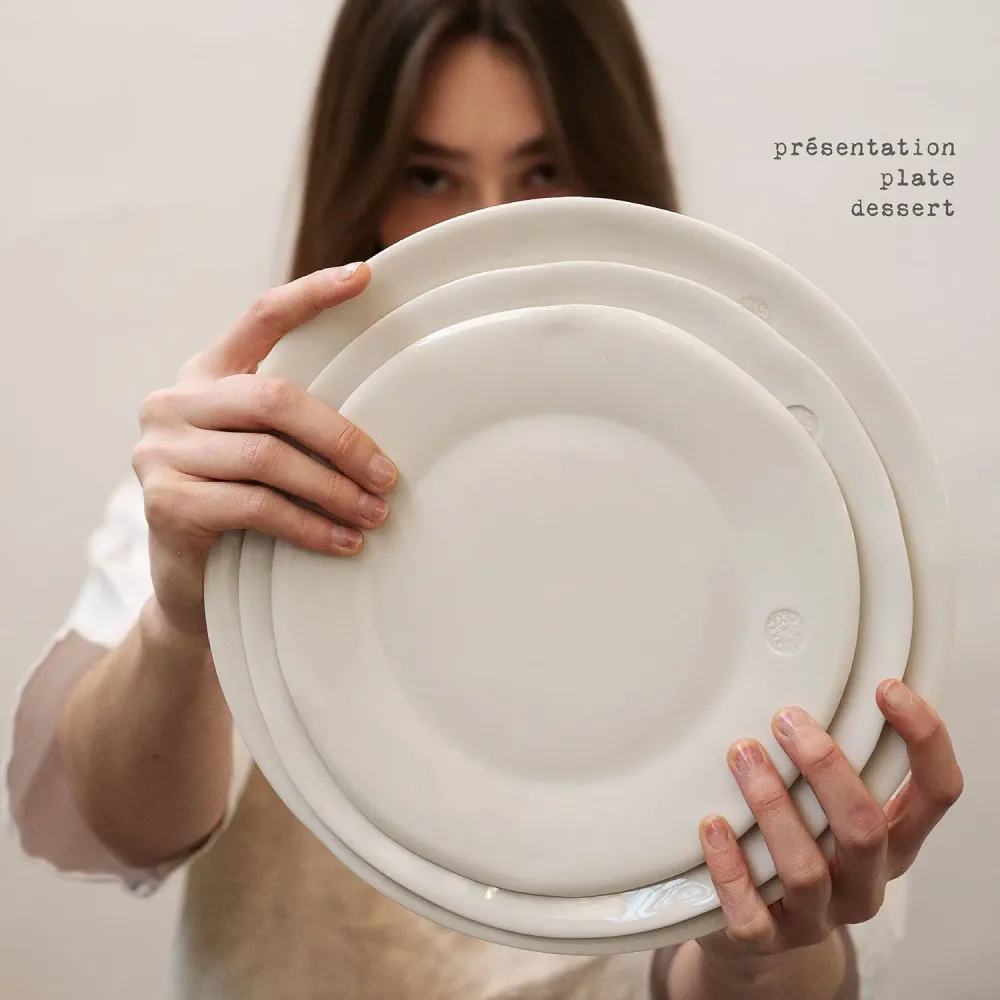 Assiettes au quotidien - Assiette plate - SOPHIE MASSON PORCELAINE