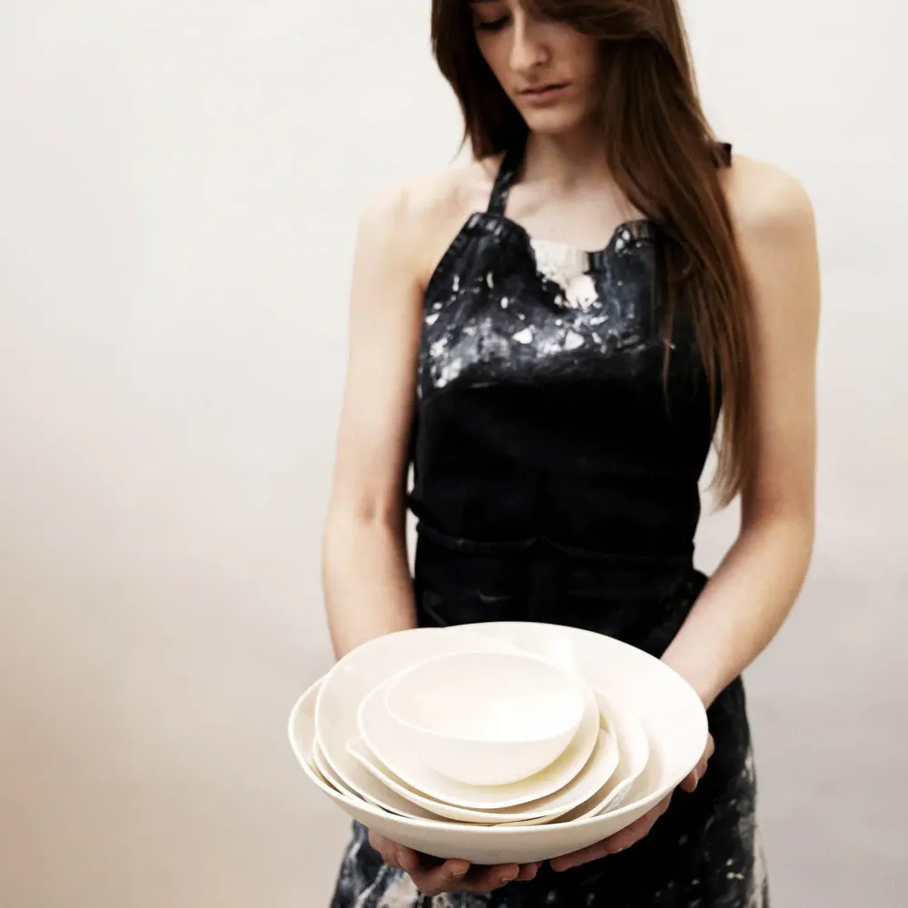 Plats et saladiers - GRANDE COUPE - SOPHIE MASSON PORCELAINE