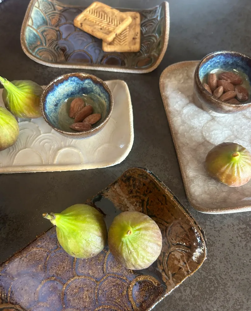 Decorative objects - Seigaiha tray - LES MONDES DE MA