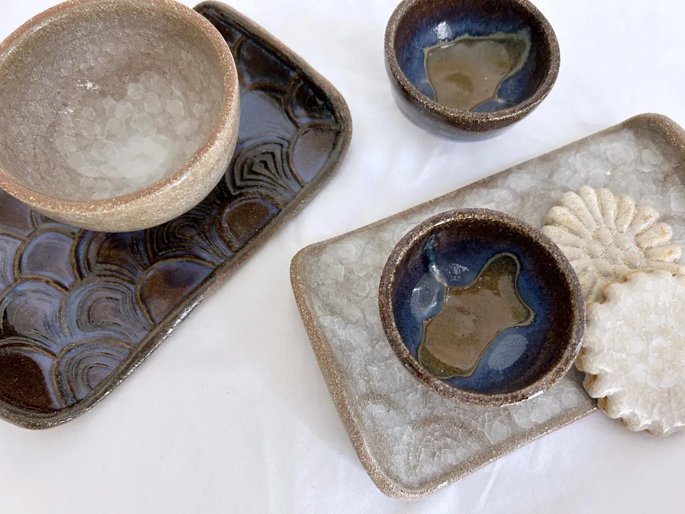 Decorative objects - Seigaiha tray - LES MONDES DE MA