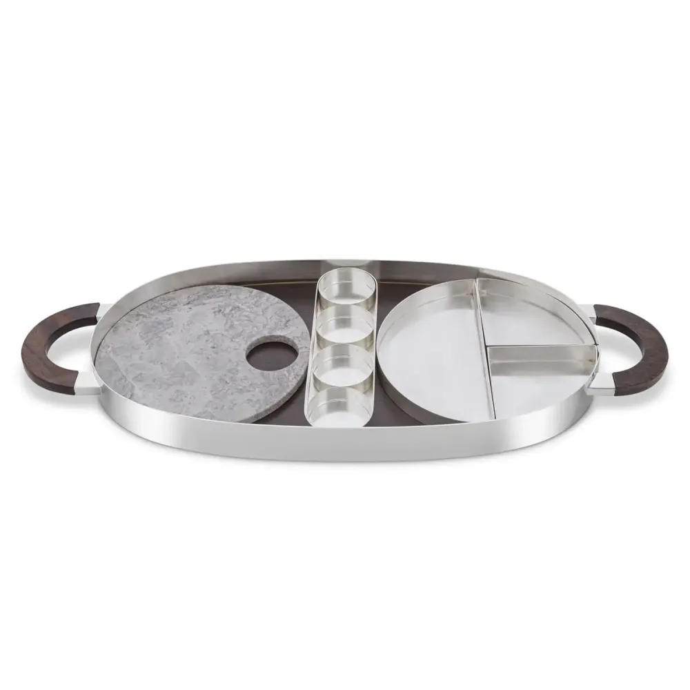 Kitchen utensils - COSMOS SNACK TRAY - ST. JAMES