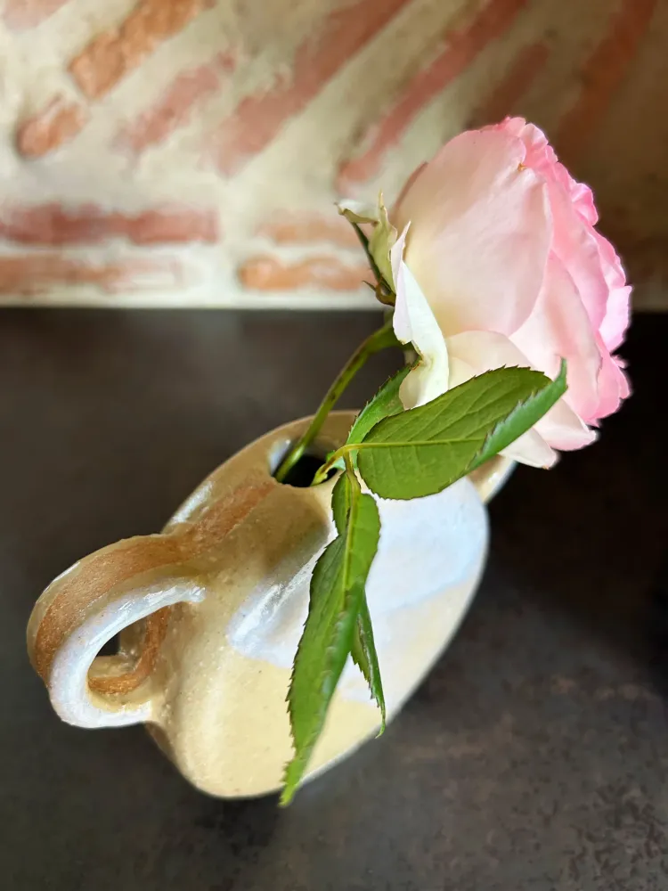Decorative objects - Single flower drum flasks vase - LES MONDES DE MA