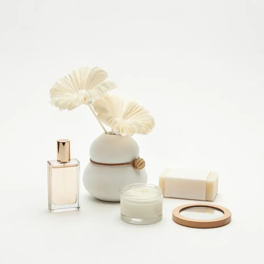Cadeaux - Diffuseur de parfum décoratif en céramique avec fleur Gerbera en Sola - ANOQ