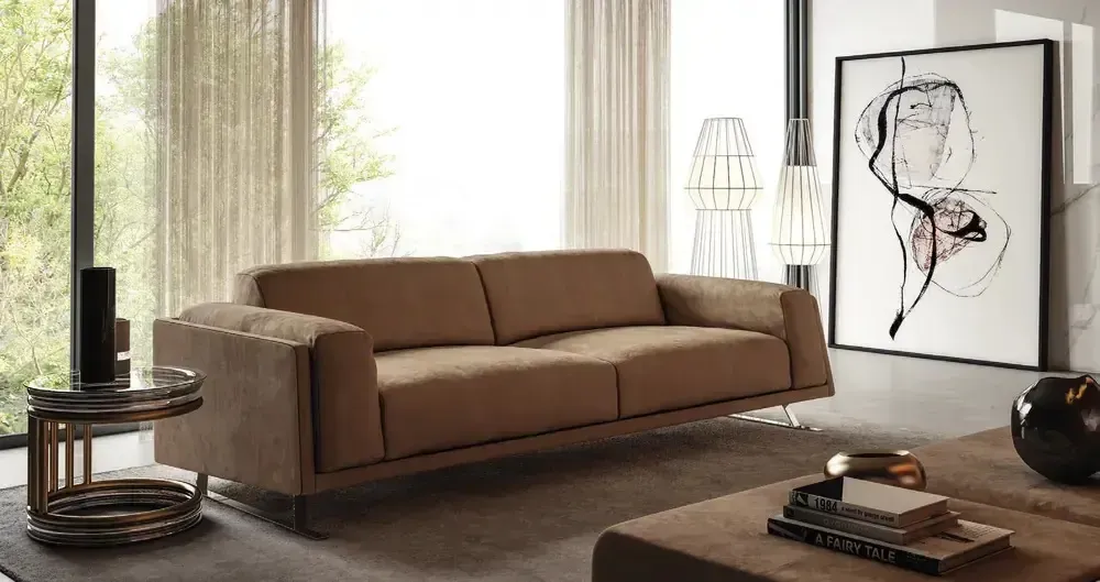 Sofas - Clino, high back sofa with headrest - BRIANFORM
