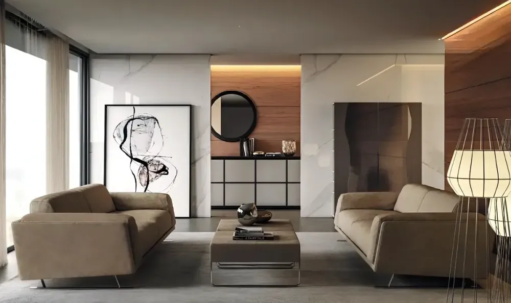 Sofas - Clino, high back sofa with headrest - BRIANFORM