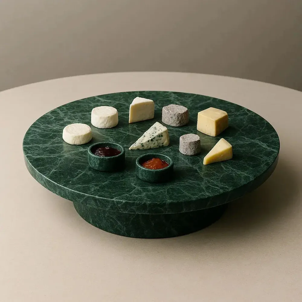 Platter and bowls - Casa Jameson, marble tableware collection - STONEFORM