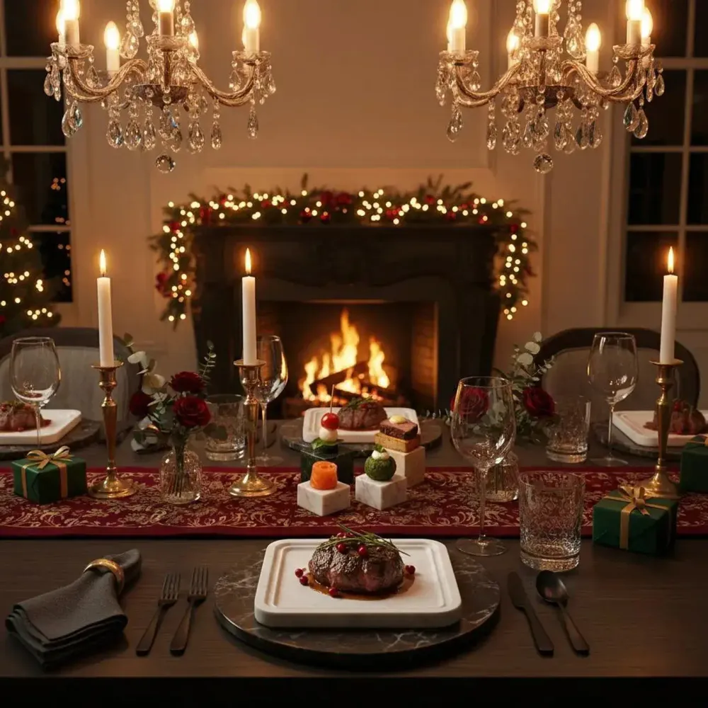 Platter and bowls - Casa Jameson, marble tableware collection - STONEFORM