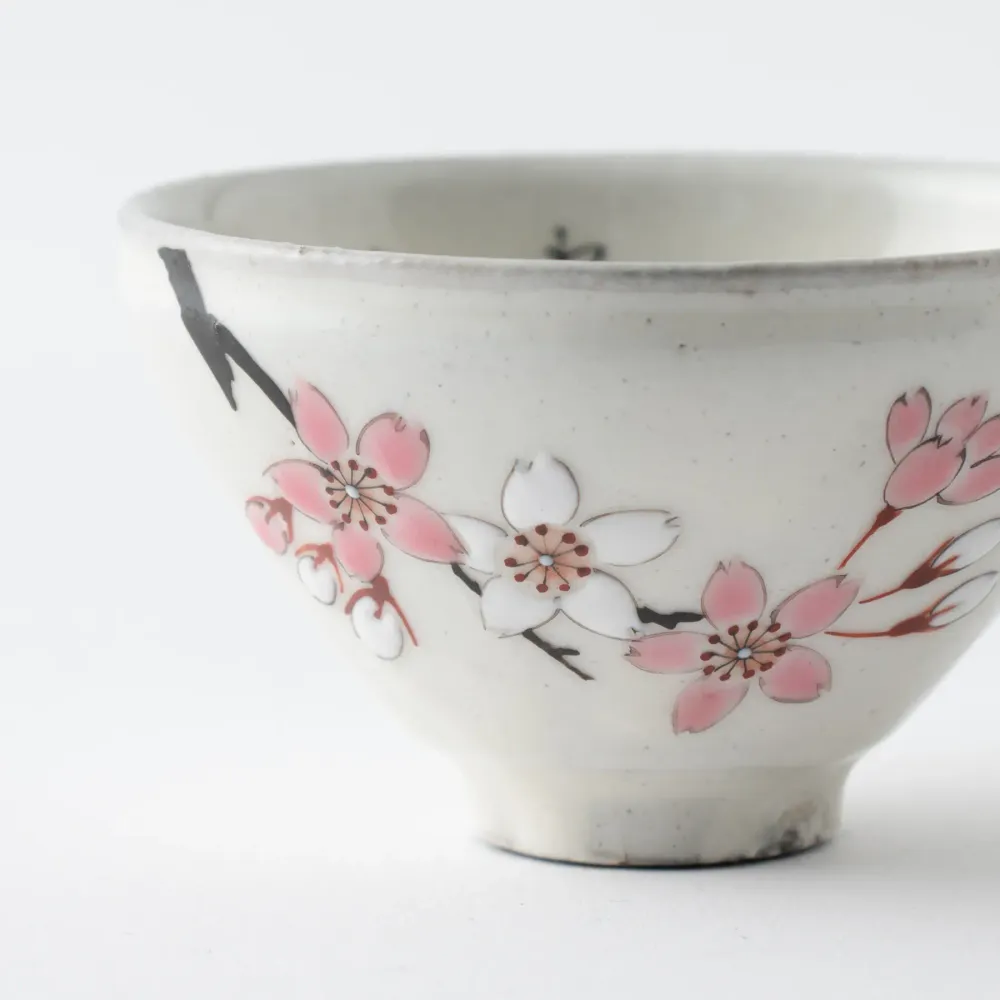 Assiettes au quotidien - Auspicious Waka Sakura - MUSUBI KILN