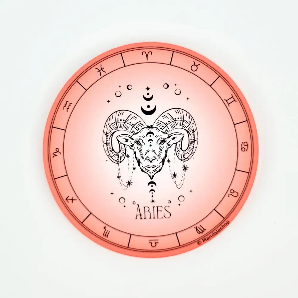 Gifts - Aries zodiac sign magnet - MANDALASHOP