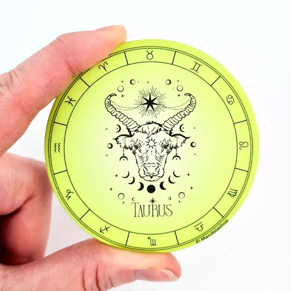 Gifts - Taurus zodiac sign magnet - MANDALASHOP