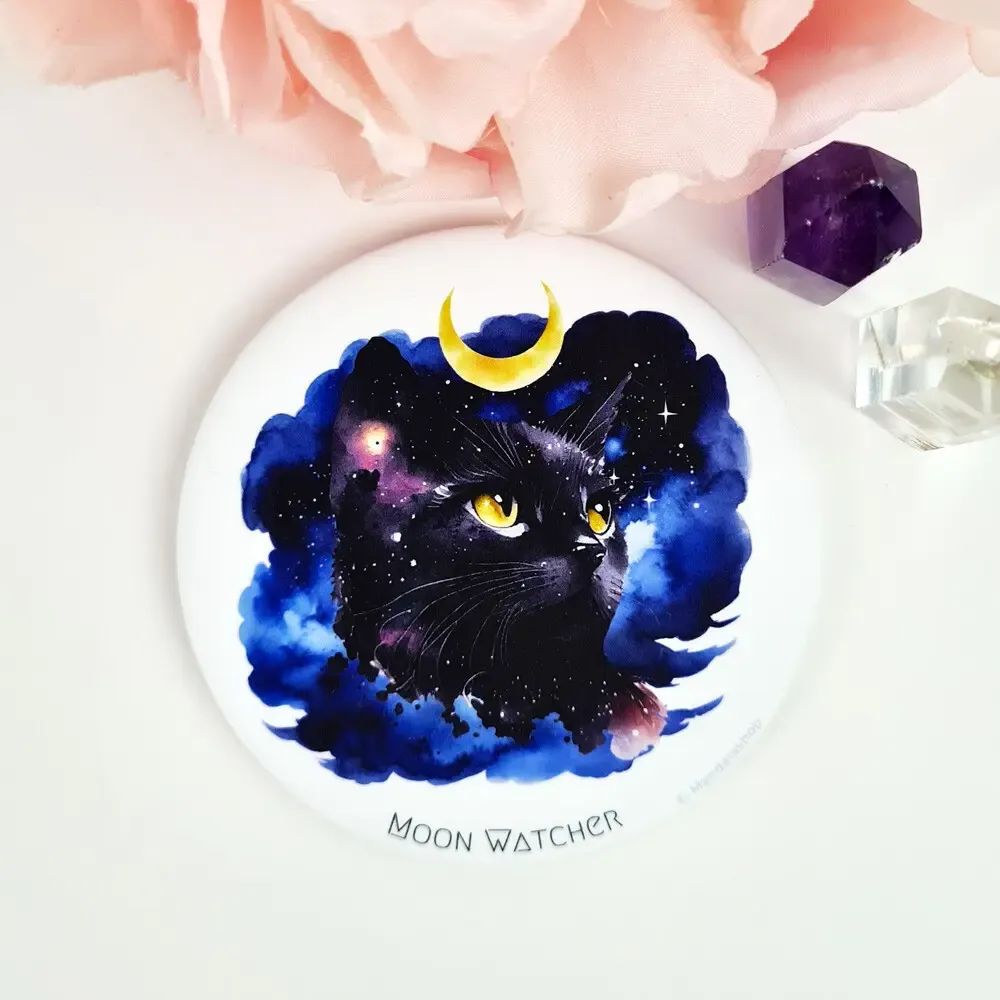 Gifts - Witch magnet Moon Watcher - MANDALASHOP