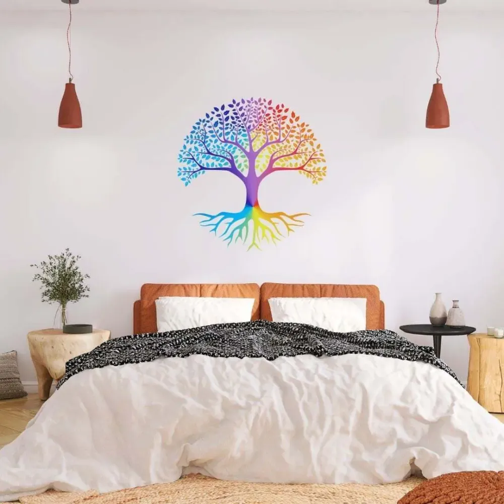 Decorative objects - Tree of Life wall sticker - MANDALASHOP