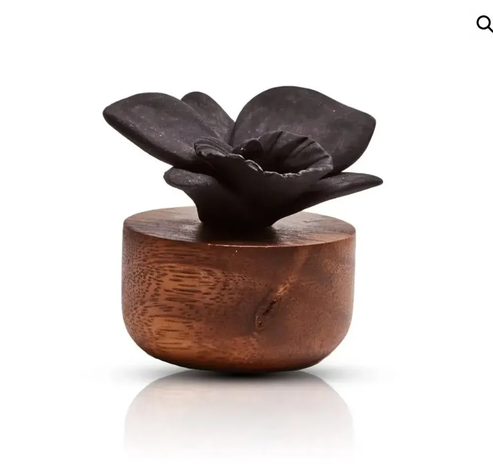 Gifts - Orchid - Fragrance diffuser made of wood and ecological porcelain - ANOQ