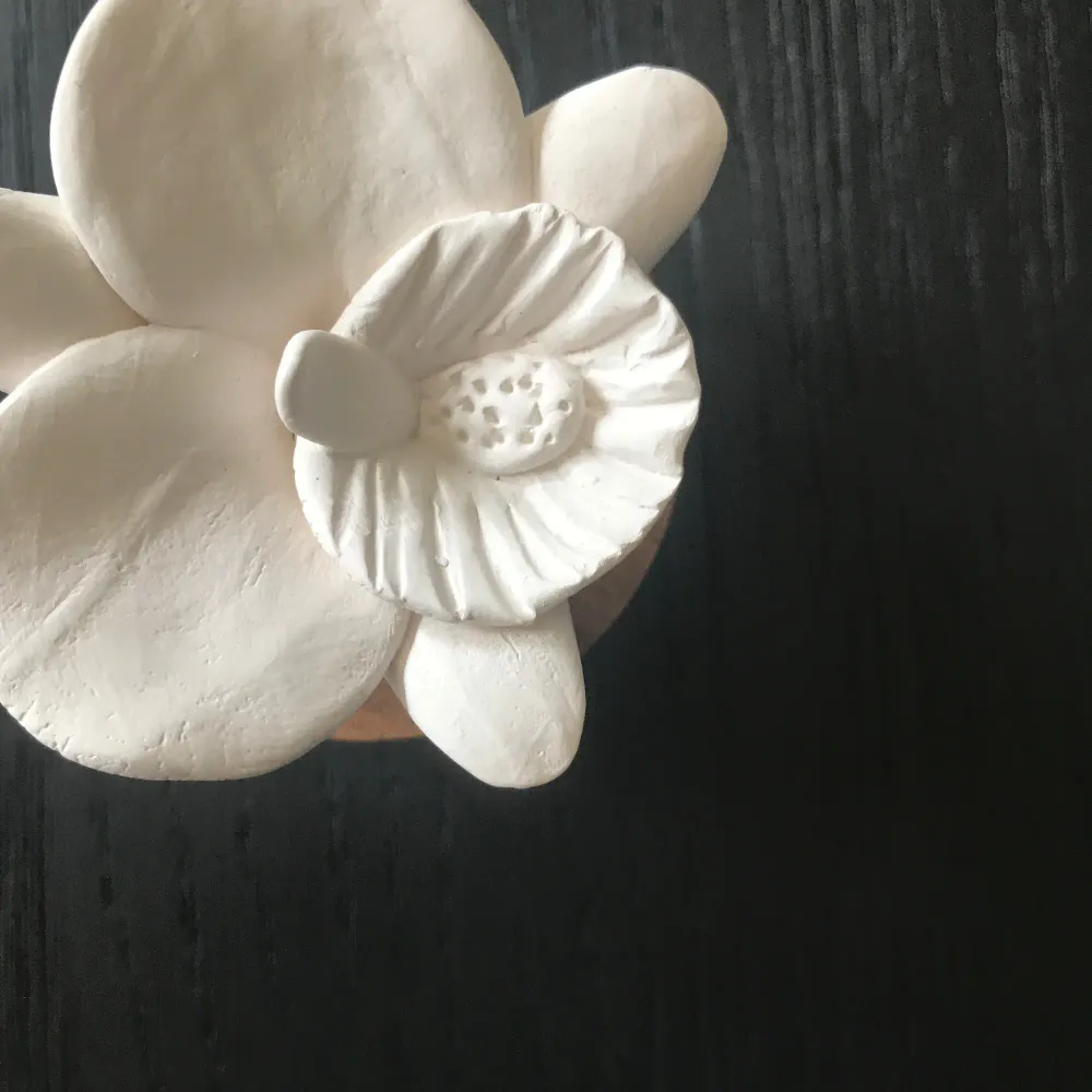 Gifts - Orchid - Fragrance diffuser made of wood and ecological porcelain - ANOQ