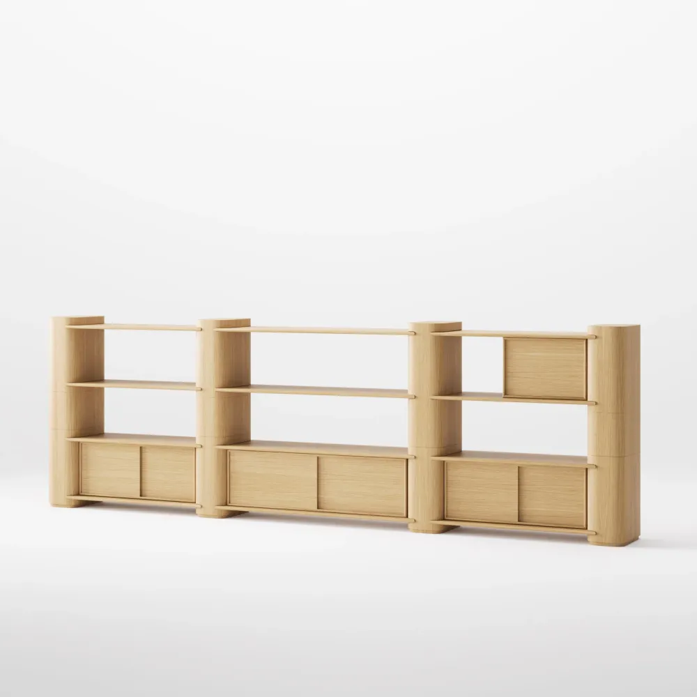 Bibliothèques - Path Shelving System – Wewood - WEWOOD