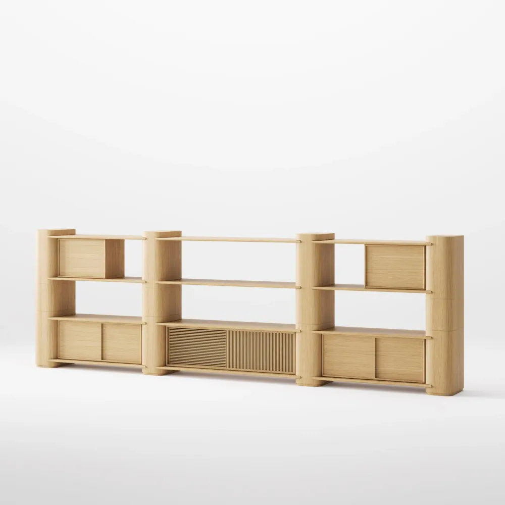 Bibliothèques - Path Shelving System – Wewood - WEWOOD