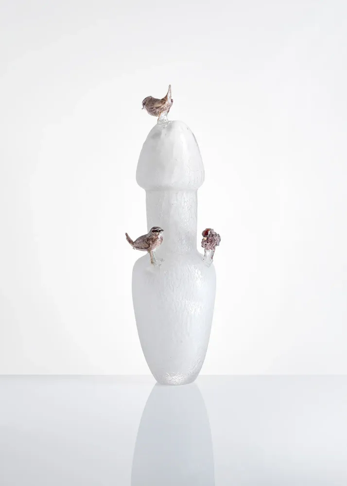 Vases - FEATHER ANIMALS VASES - FRANTISEK JUNGVIRT STUDIO