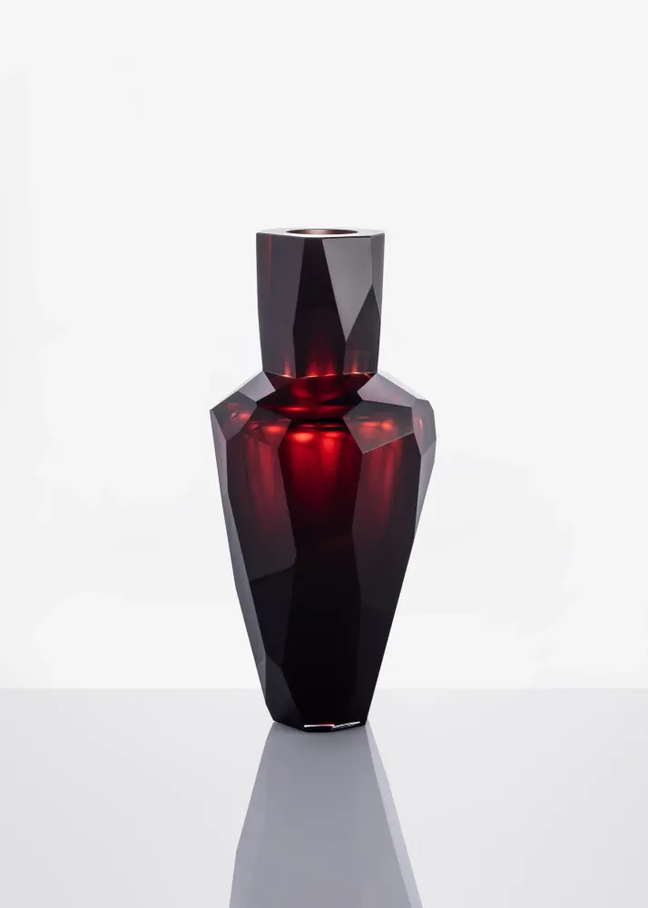 Vases - HAND-CUT UNIQUE VASES - FRANTISEK JUNGVIRT STUDIO