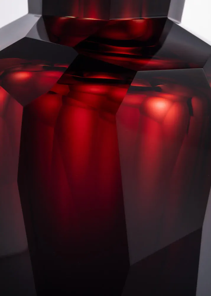 Vases - HAND-CUT UNIQUE VASES - FRANTISEK JUNGVIRT STUDIO