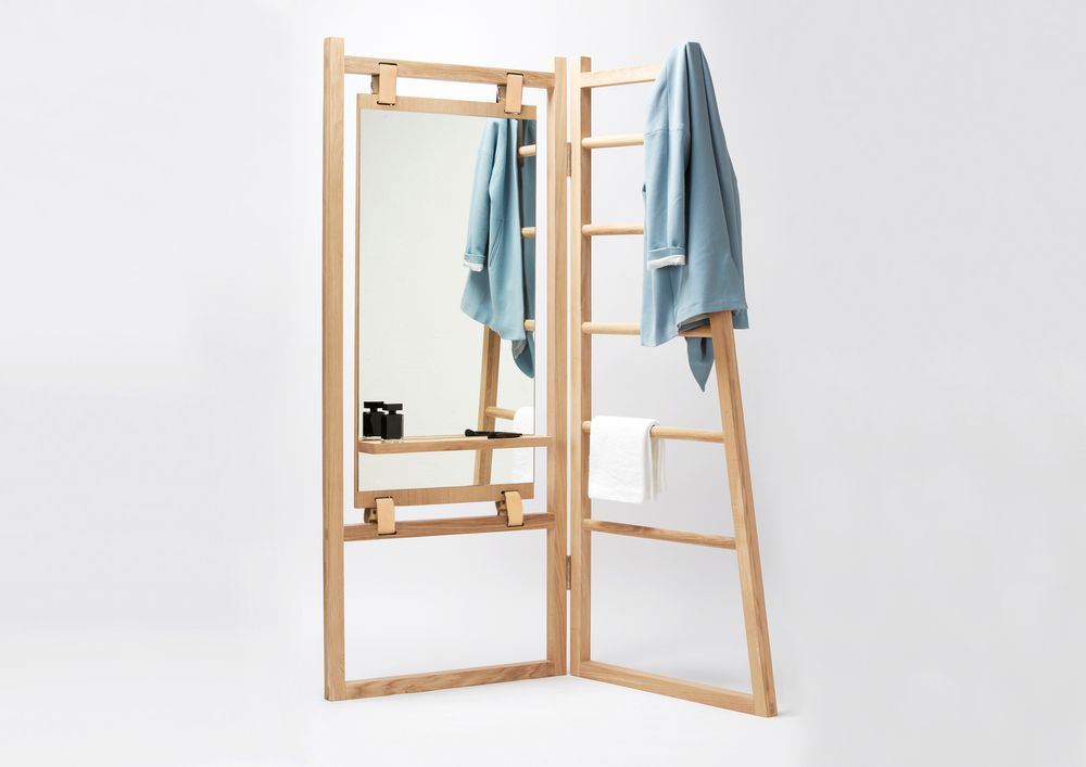 Towel racks - Le Valet wood shelf  - LA FONCTION