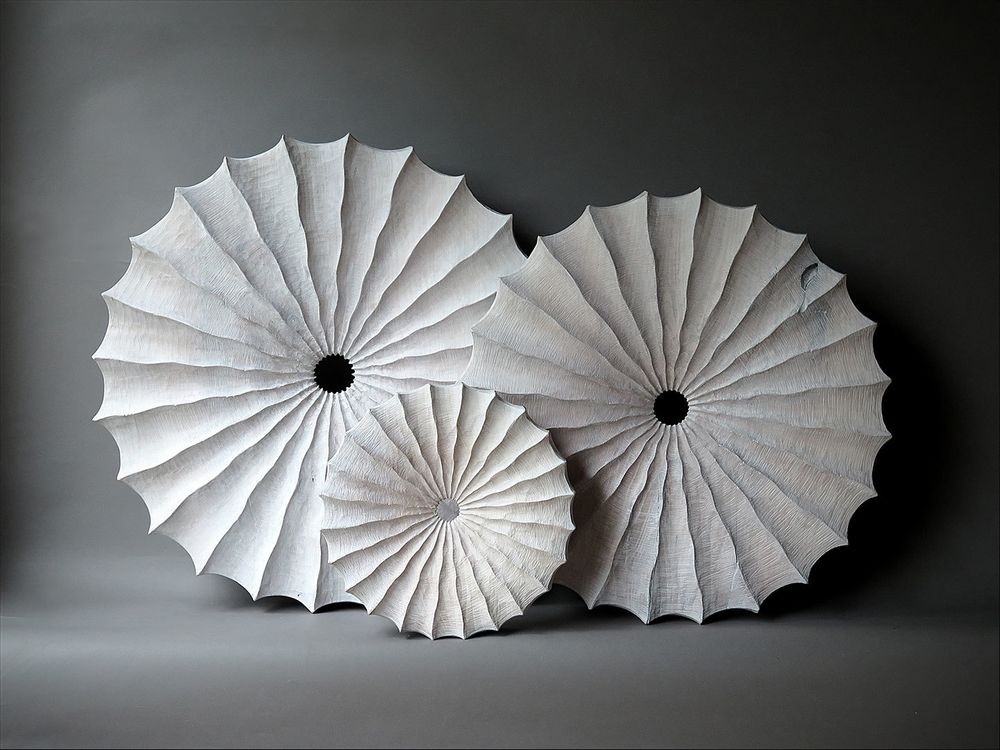 Pièces uniques - 3 Roues cannelées - BENOIT AVERLY