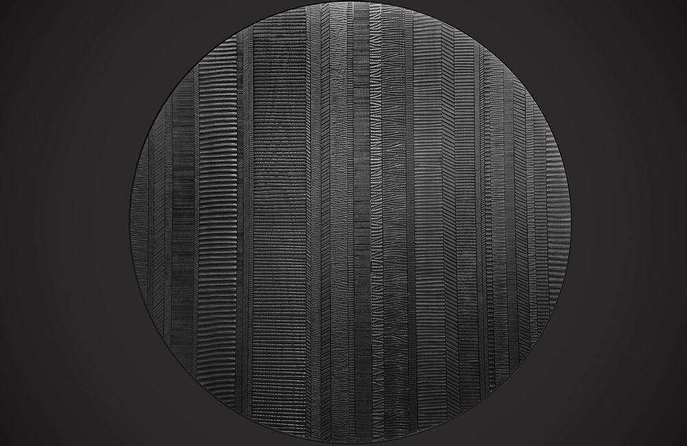 Unique pieces - Round wall panel - BENOIT AVERLY