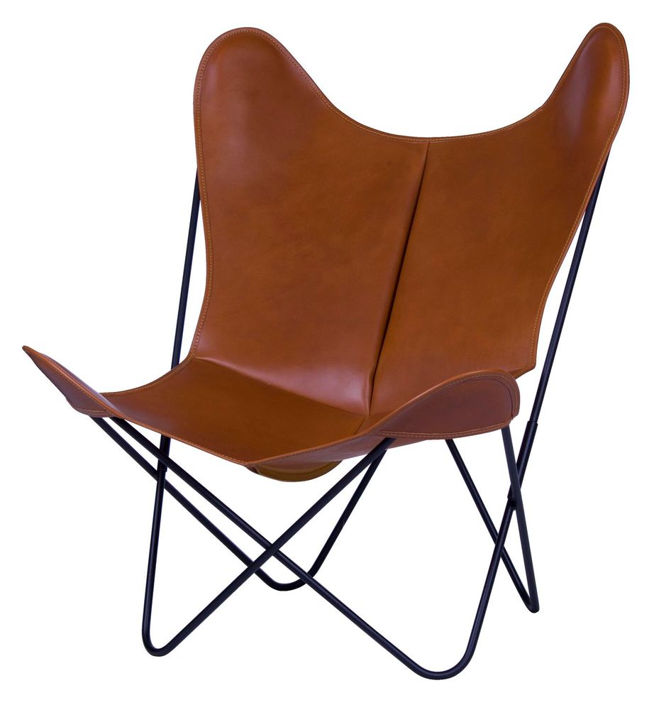 Fauteuils - Fauteuil AA Butterfly cuirs et peaux - AA NEW DESIGN