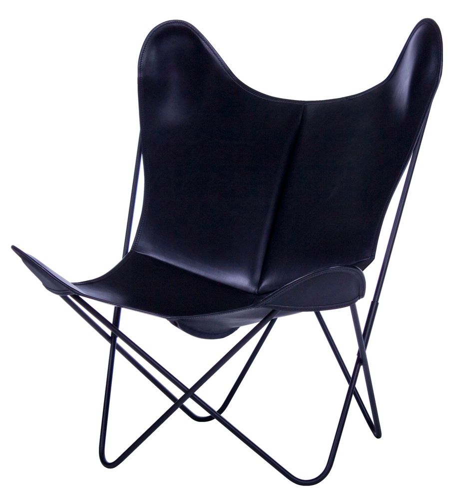 Fauteuils - Fauteuil AA Butterfly cuirs et peaux - AA NEW DESIGN