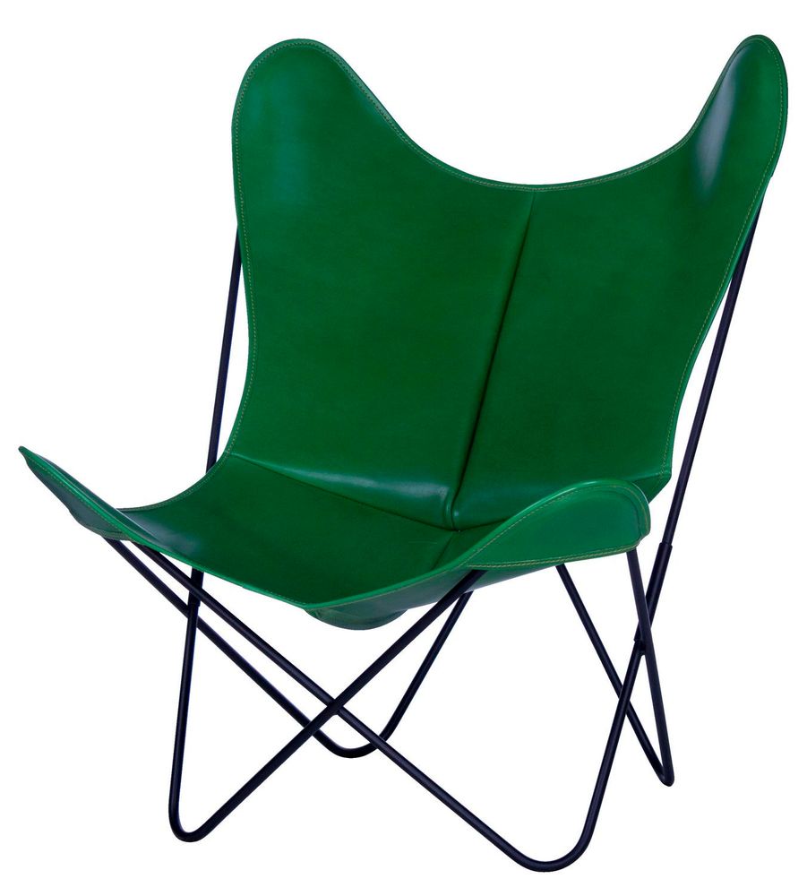 Fauteuils - Fauteuil AA Butterfly cuirs et peaux - AA NEW DESIGN