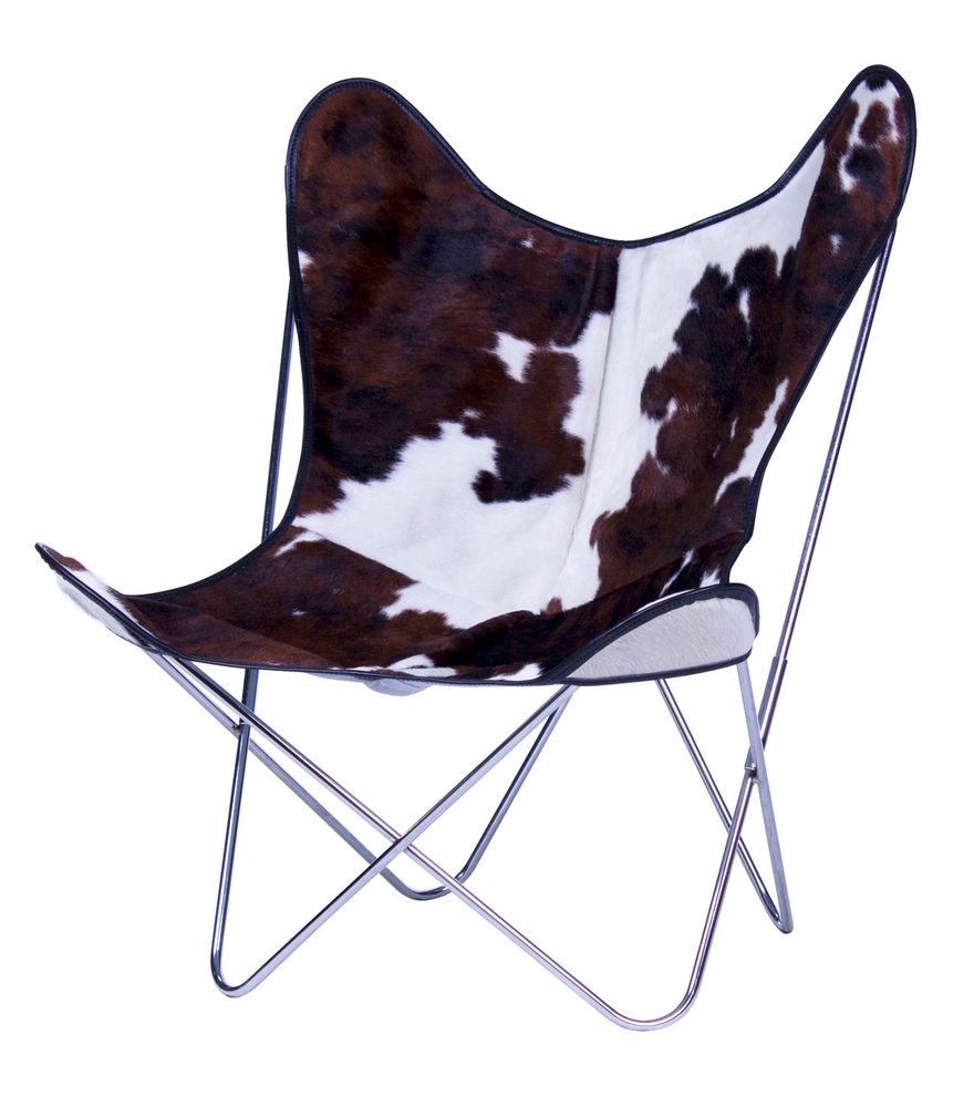 Fauteuils - Fauteuil AA Butterfly cuirs et peaux - AA NEW DESIGN