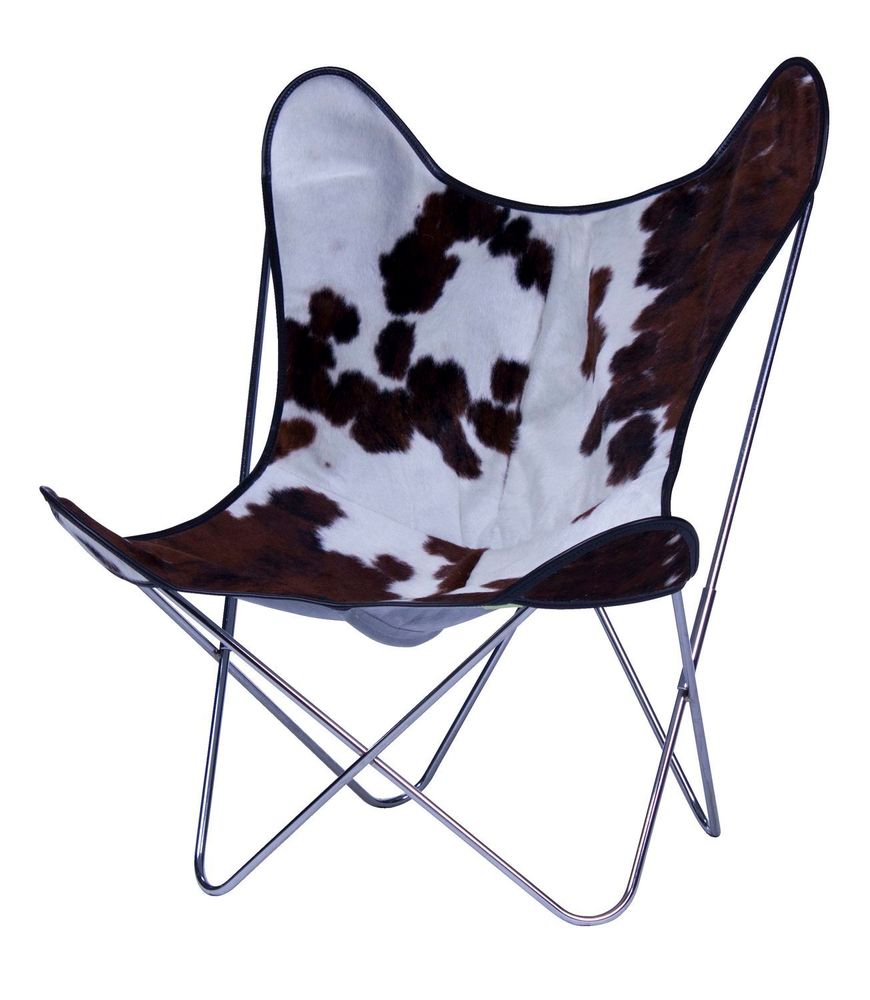 Fauteuils - Fauteuil AA Butterfly cuirs et peaux - AA NEW DESIGN
