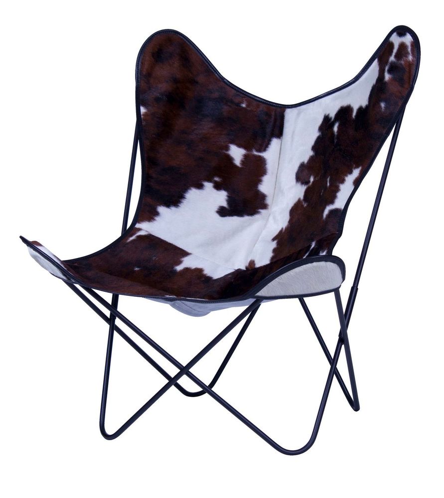Fauteuils - Fauteuil AA Butterfly cuirs et peaux - AA NEW DESIGN